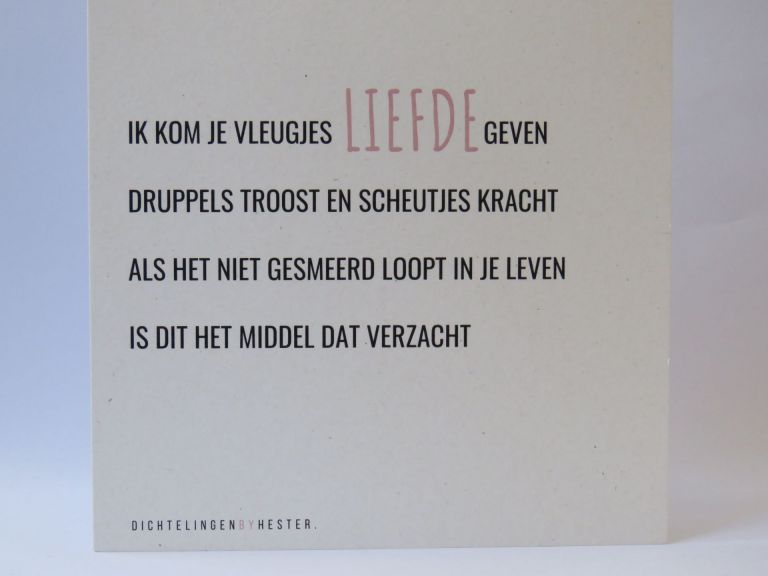Hart onder de riem