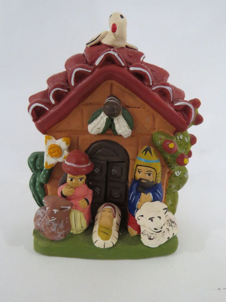 Kerststal keramiek