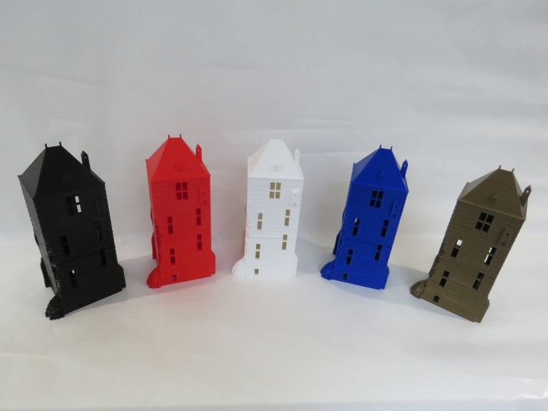 3D print IJsselsteinse kasteeltoren