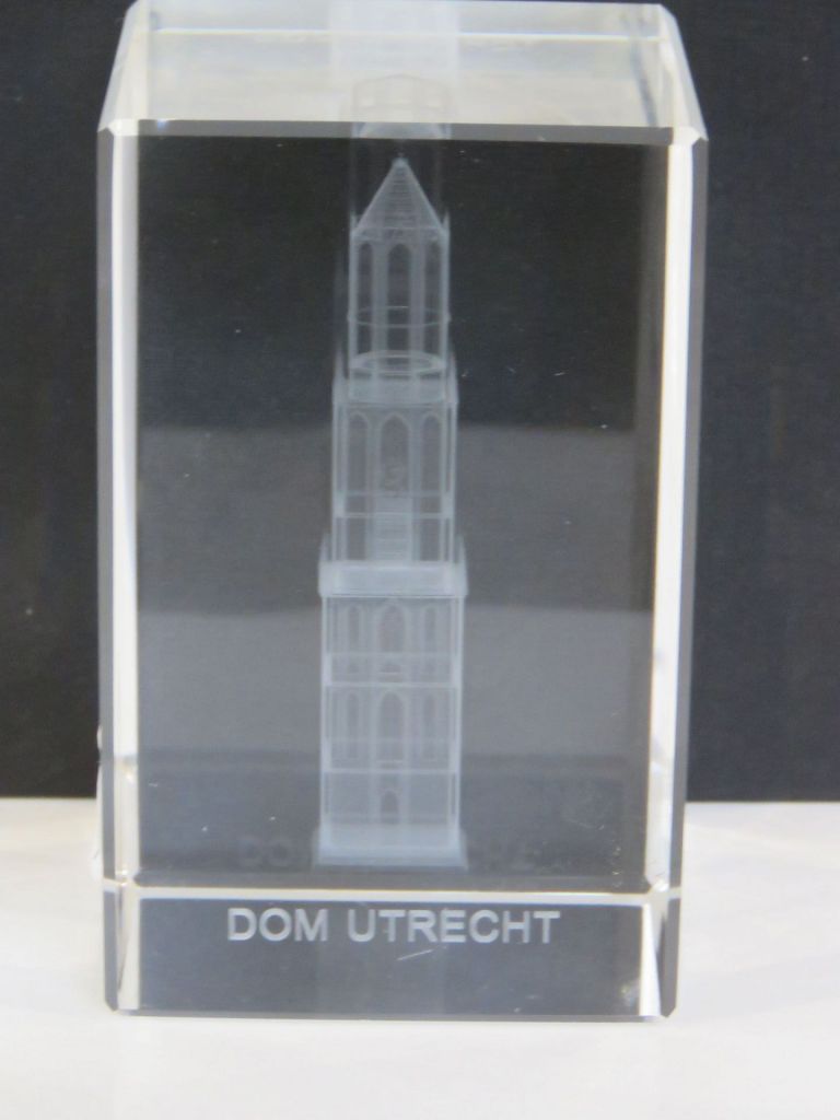 Utrechtse Domtoren in glas
