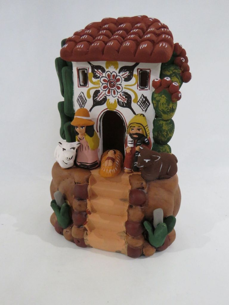 Kerststal keramiek