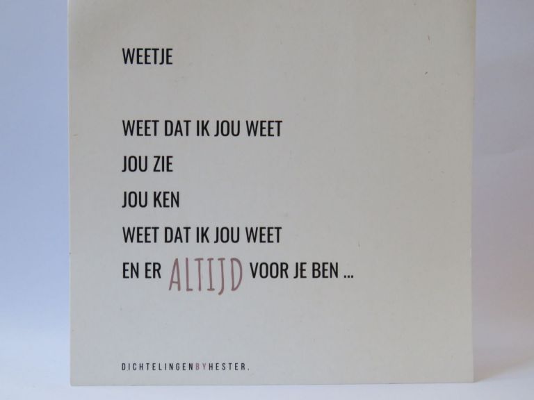 Hart onder de riem