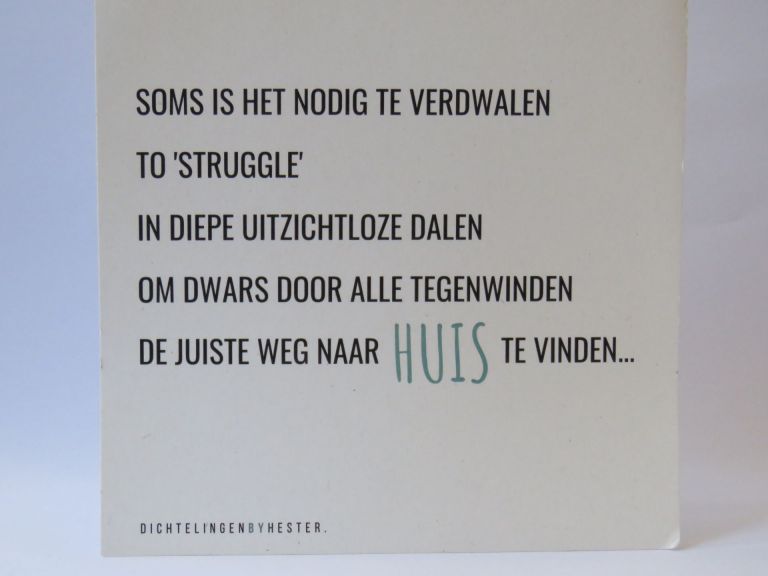 Hart onder de riem