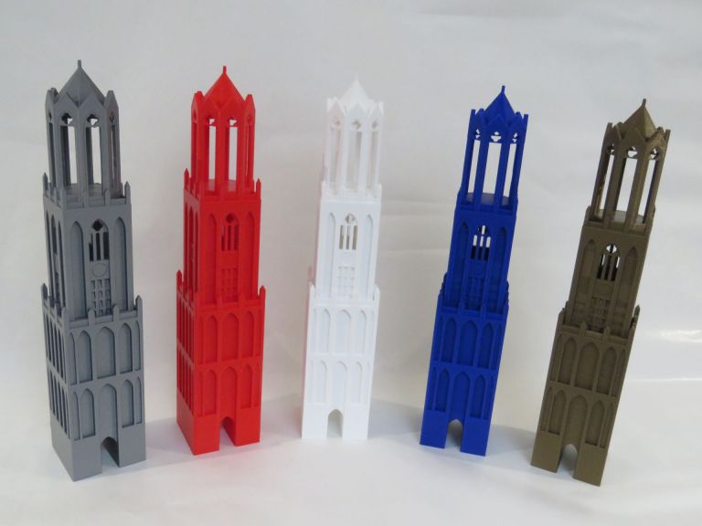 3D print Utrechtse domtoren 15 cm