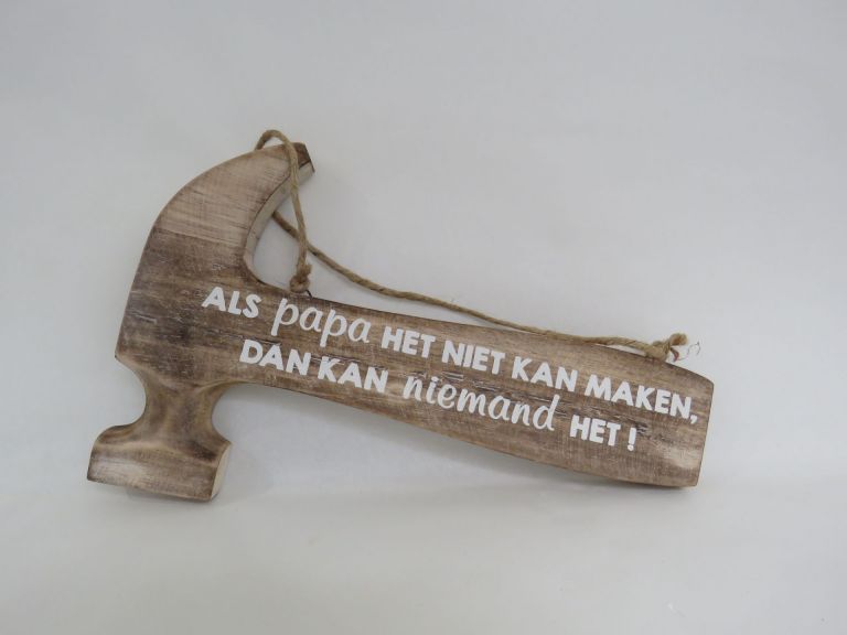 Houten hamer 