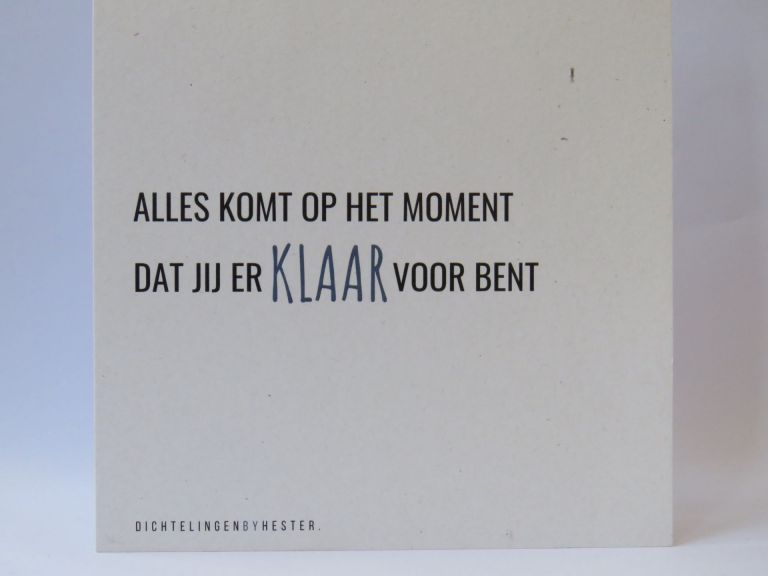 Hart onder de riem